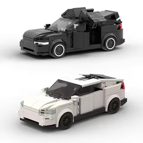 Voltbrixx - MOC Elektrik Auto Model X Klemmbausatz
